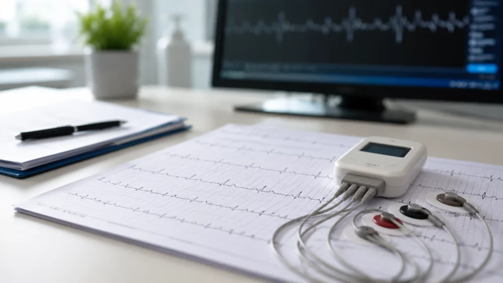 ECG et Holter utilisés pour analyser les troubles du rythme cardiaque.